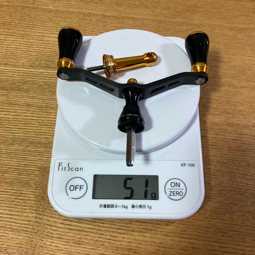 美品　シマノ用　4角軸　ゴメクサス　ダブルハンドル　スタンド　セット