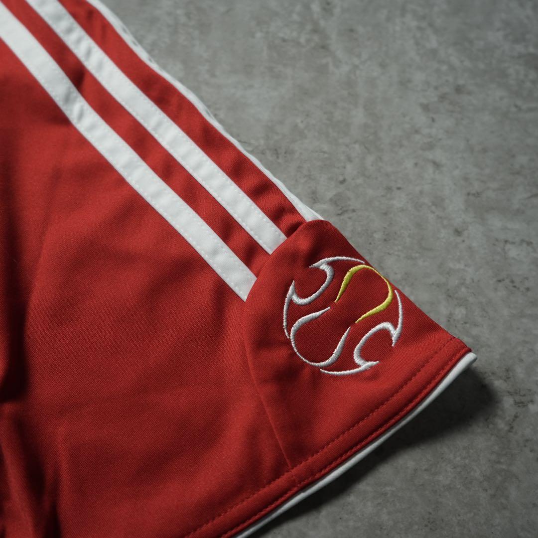 00s adidas リバプール ゲームシャツ 07-08 1st 半袖 y2k