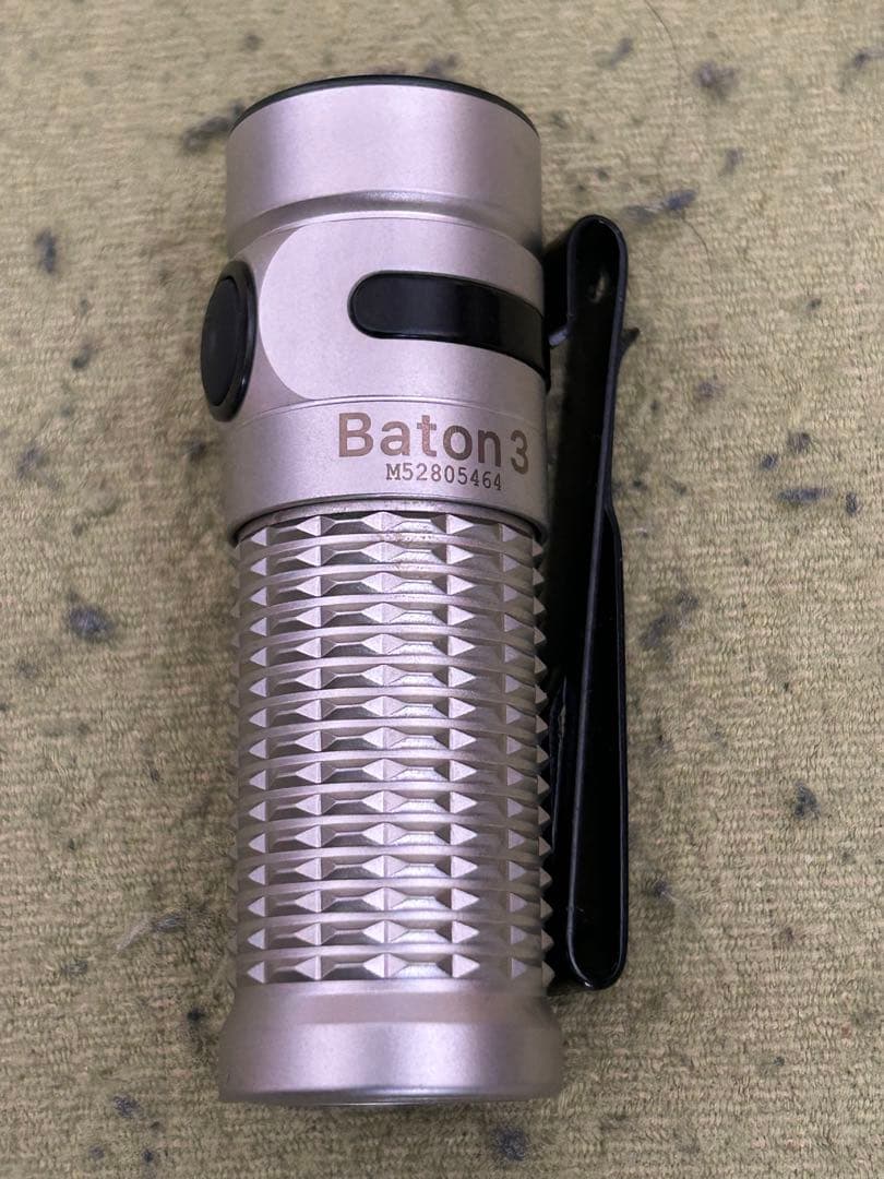 OLIGHT (オーライト) Baton 3 ステンレススチール