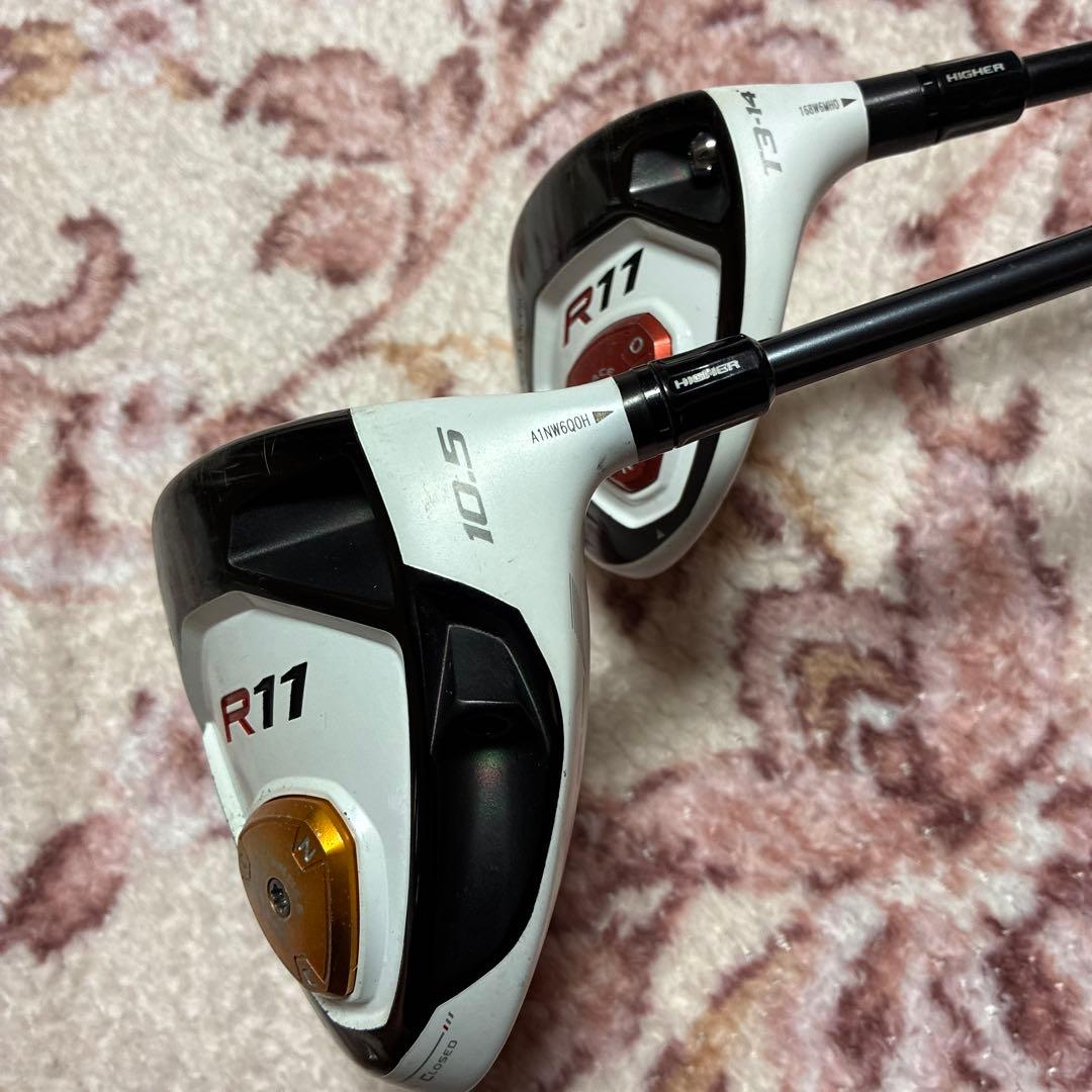 テーラーメイド　R11ドライバー　R11(USモデル) FW 2セット