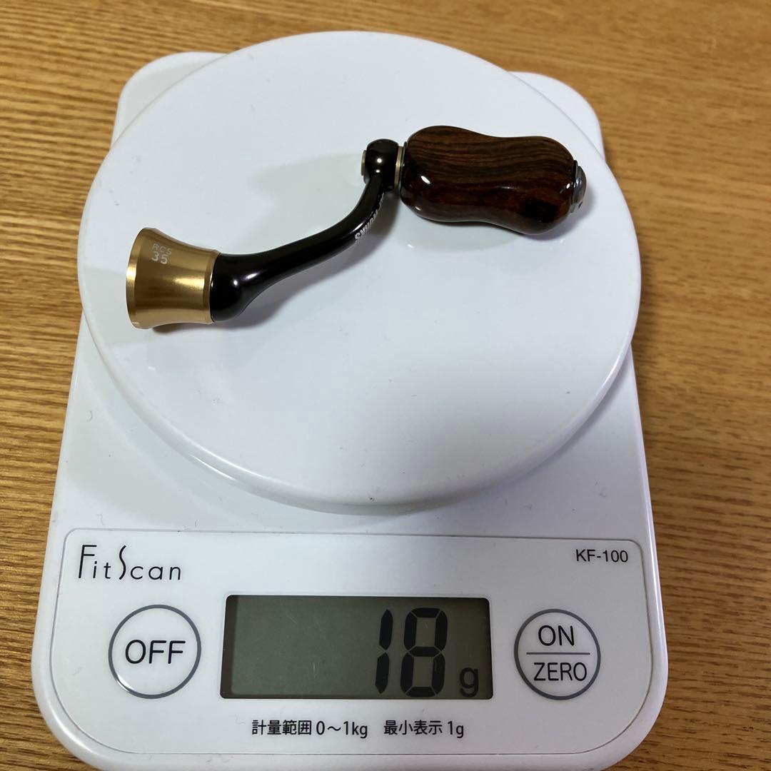 美品　SLP WORKS 35mm ハンドル　金檀木ノブ　ヘッジホグ　スタンド