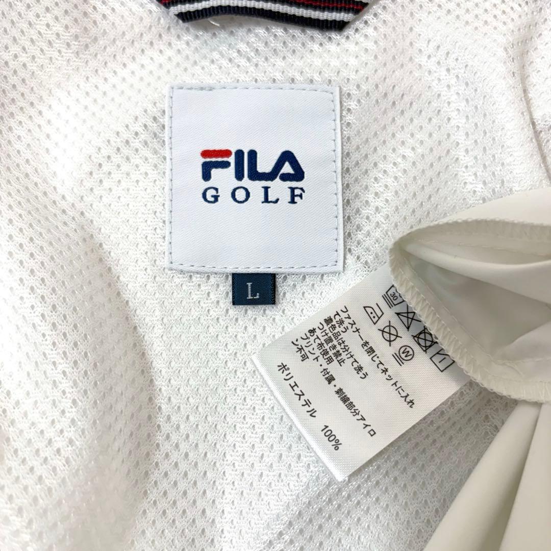 FILA GOLF★　ゴルフウェア　レインコート　撥水　Lサイズ　ブルゾン