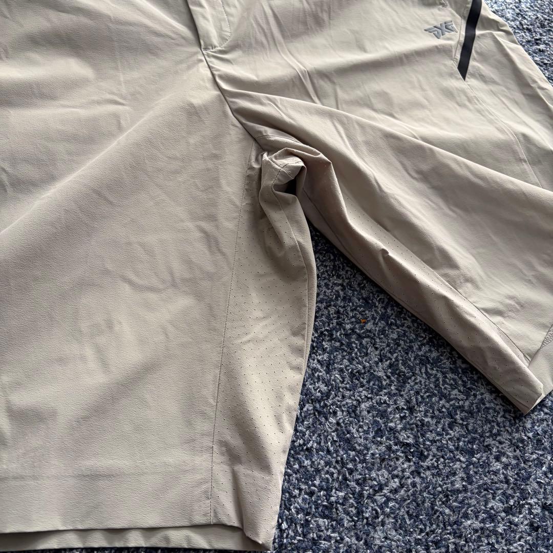 PXG　ストレッチ　ハーフパンツ　ショートパンツ　ゴルフウェア　ベージュ　3XL