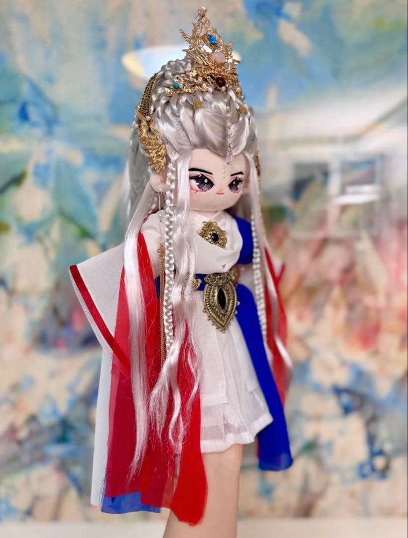 スケルトン30cm 羅雲熙 ぬいぐるみ レオ・ロー 長月燼明 唐俪辞 0318①