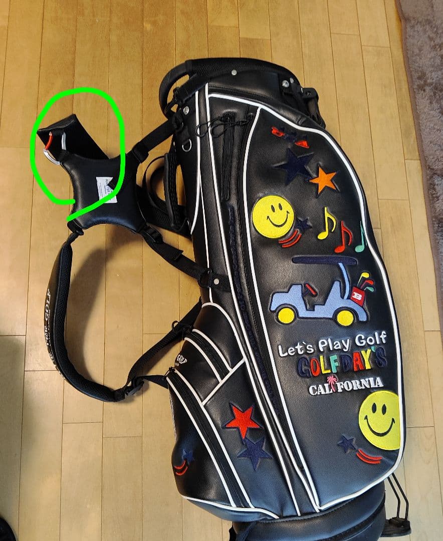 ブルーティーゴルフ　スタンドキャディバッグ(中古)