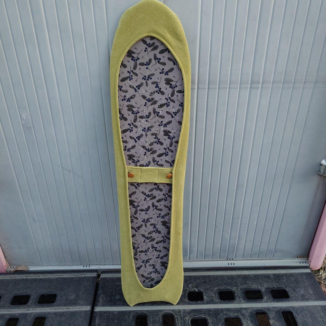 雪板　完成品　128cm スノートイ　パウダー　おまけケース付き