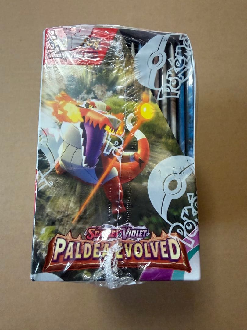 海外版　英語　POKÉMON PALDEA EVOLVED BOX 新品未開封