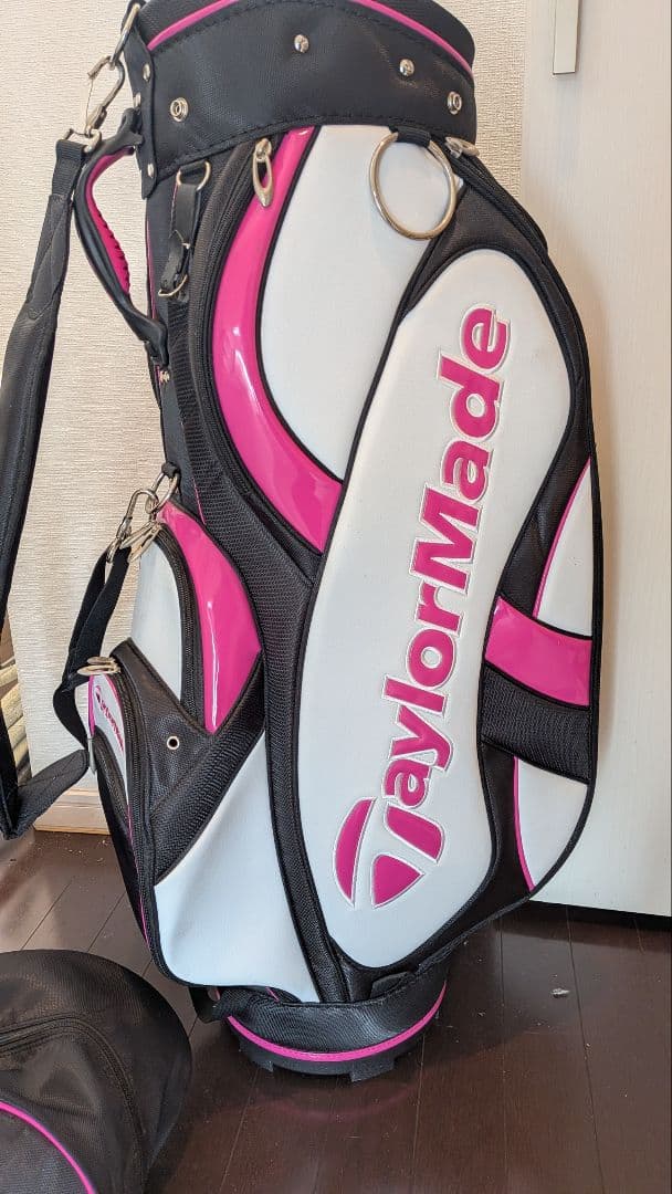 TaylorMade キャディバッグ ホワイト/ピンク