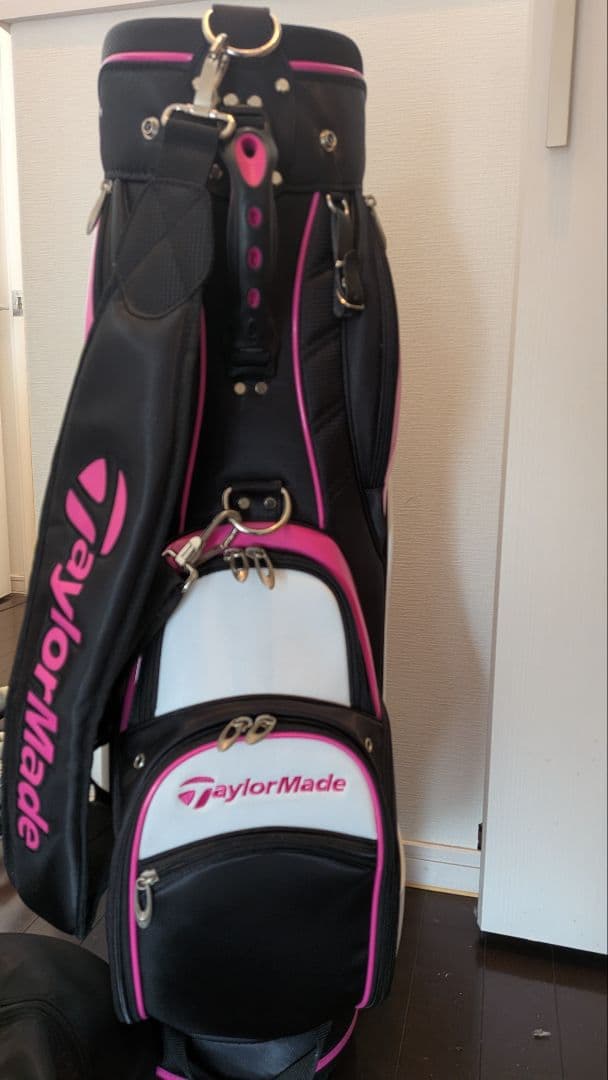 TaylorMade キャディバッグ ホワイト/ピンク