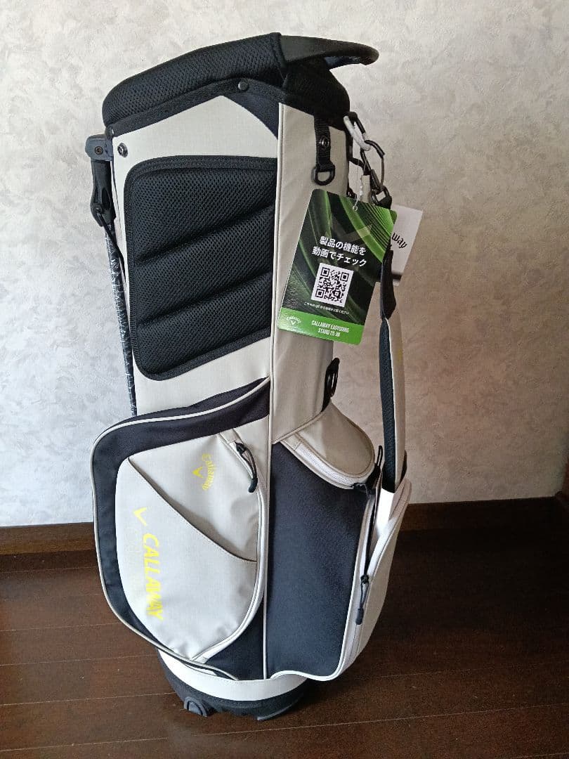 [新品未使用]Callaway レディースキャディバッグ スタンド付き
