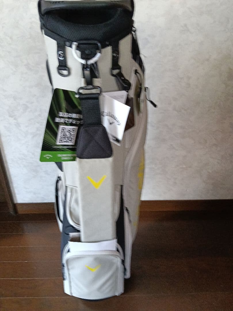 [新品未使用]Callaway レディースキャディバッグ スタンド付き