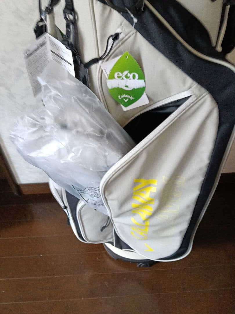 [新品未使用]Callaway レディースキャディバッグ スタンド付き