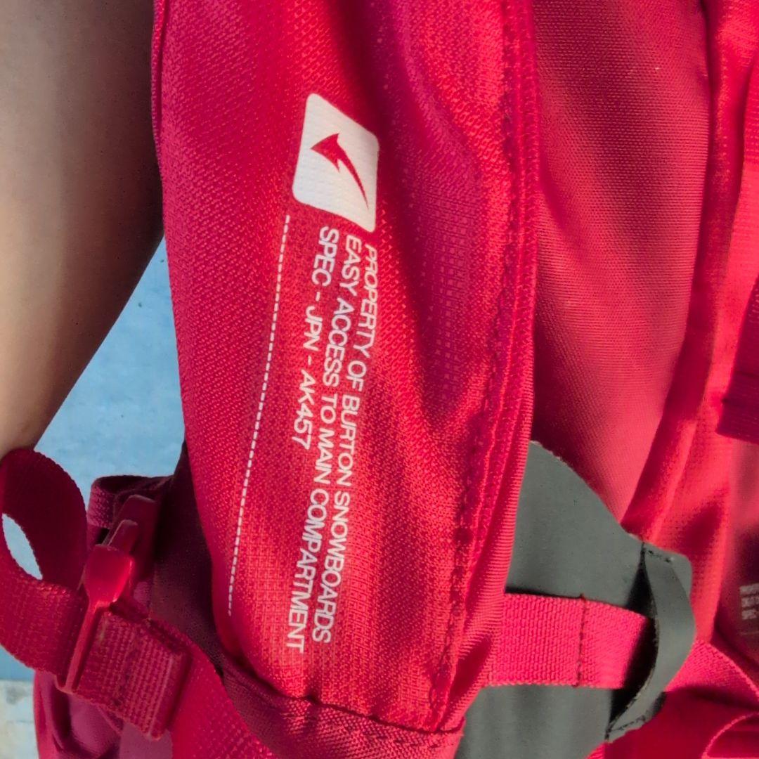 BURTON ak457 ザック バックパック バックカントリー 赤