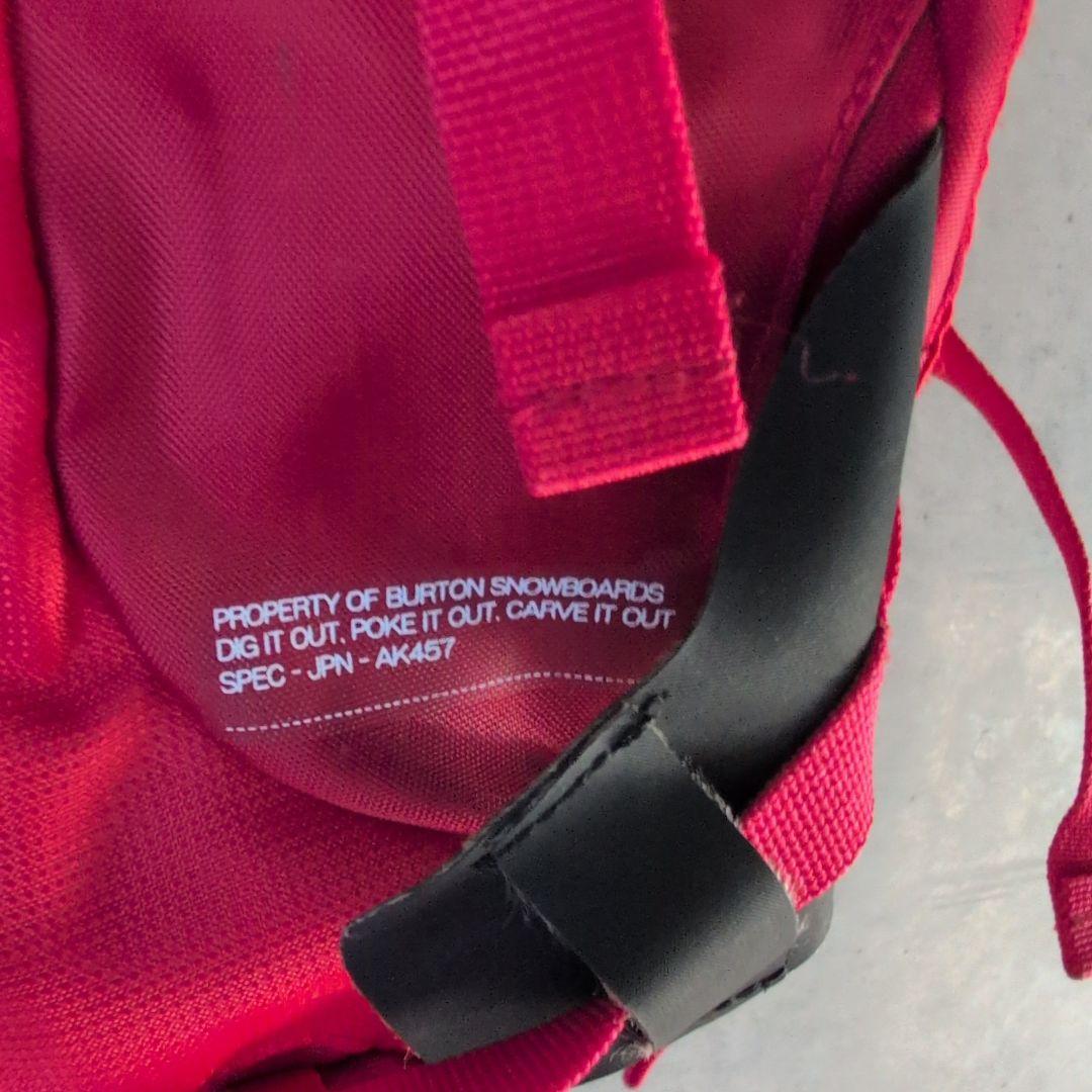 BURTON ak457 ザック バックパック バックカントリー 赤
