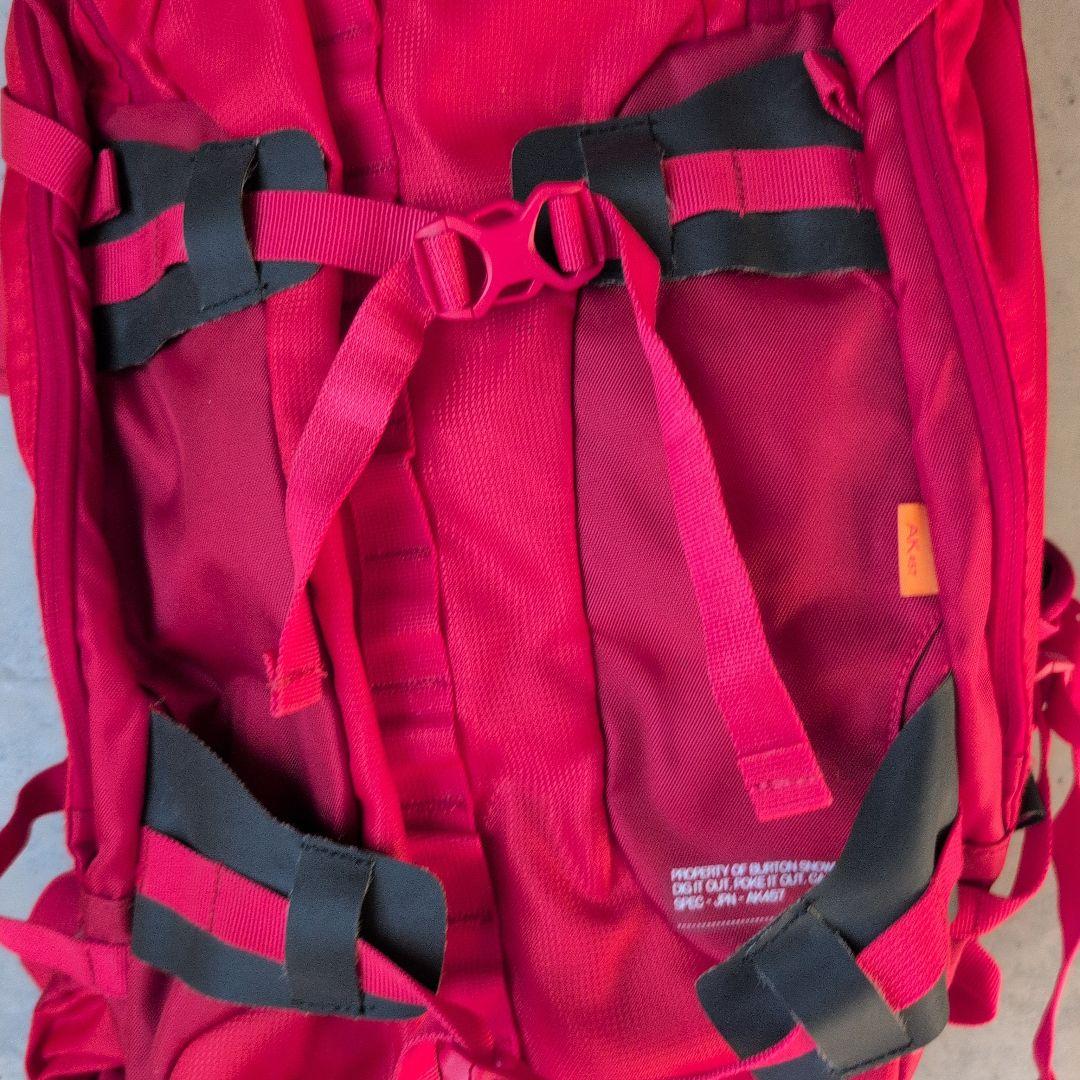BURTON ak457 ザック バックパック バックカントリー 赤