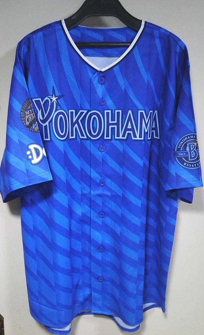 青YB2024日本一《新品》横浜DeNAベイスターズ優勝記念ビジターユニフォーム