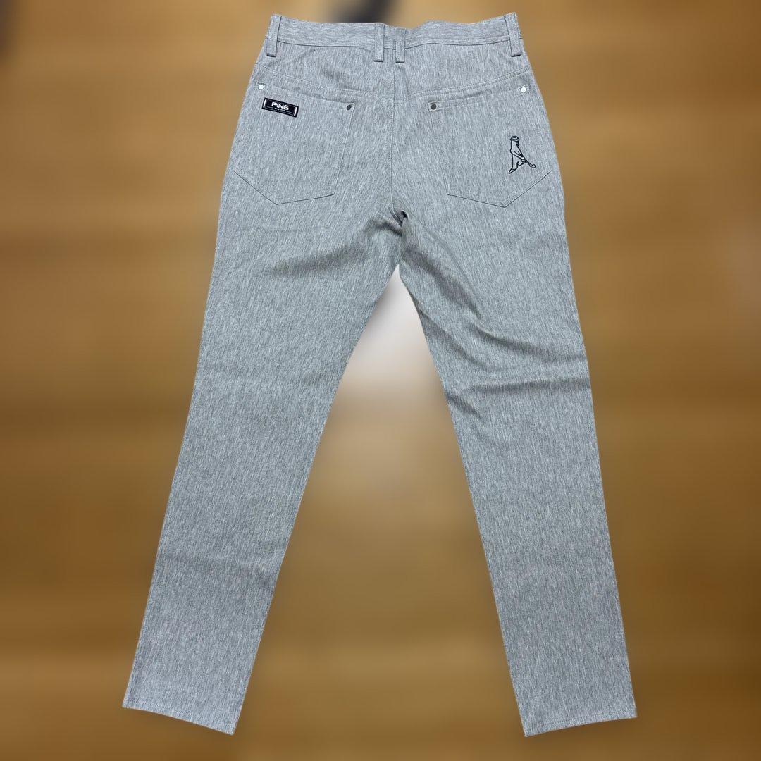 ☆新品☆PING ピン M グレー ストレッチ　秋冬　5ポケット