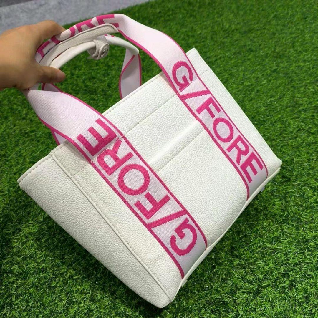 新品　G/FORE　ジーフォア　ゴルフ　カートバッグ　ラウンドバッグ　ピンク
