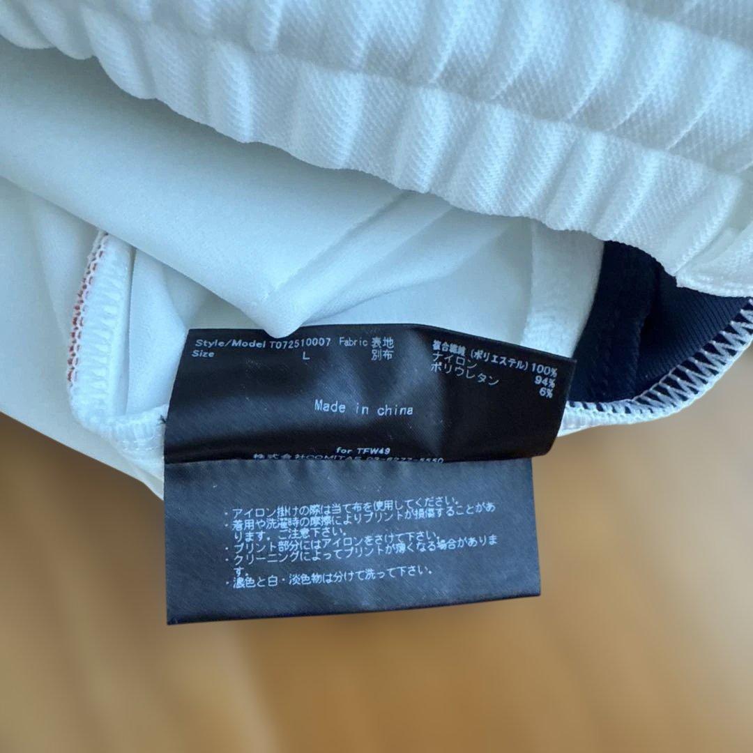 【新品未使用】TFW49 ホワイト白MULTI PANTSマルチパンツLサイズ