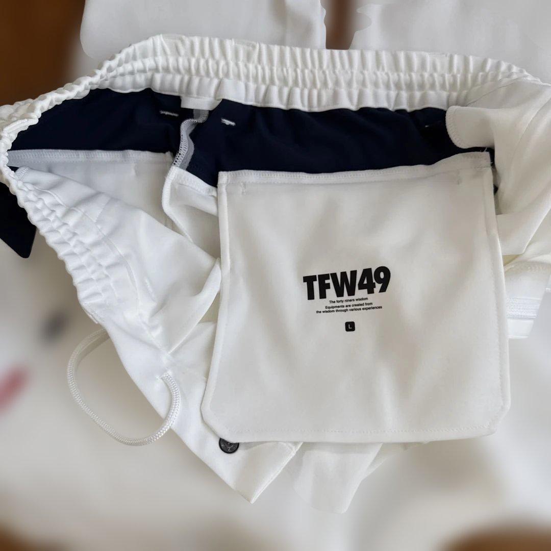 【新品未使用】TFW49 ホワイト白MULTI PANTSマルチパンツLサイズ