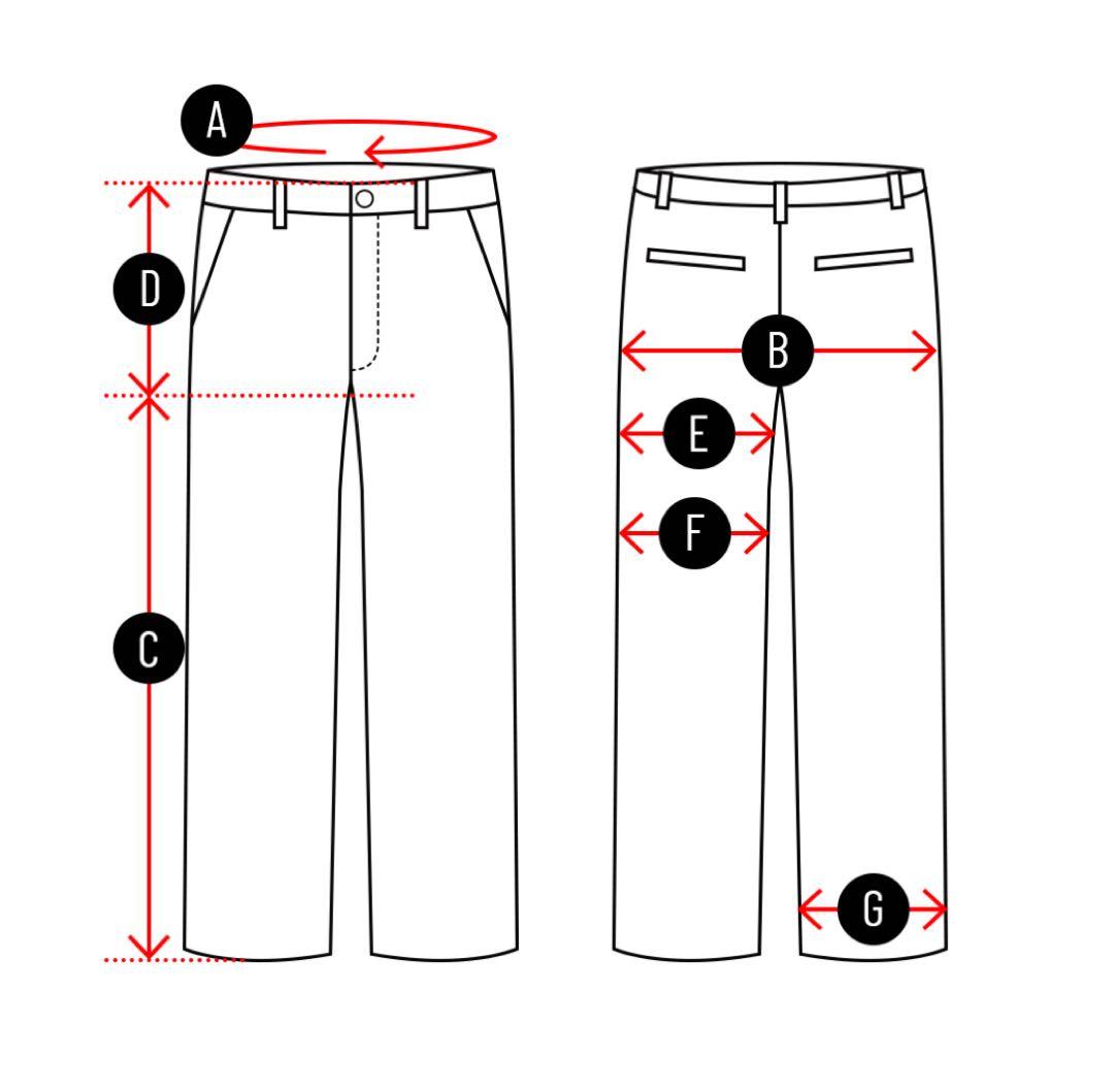 【新品未使用】TFW49 ホワイト白MULTI PANTSマルチパンツLサイズ