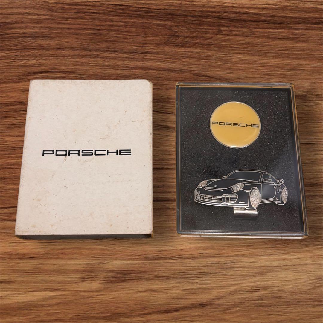 ゴルフマーカー マグネット クリップ式　ポルシェ　911ターボ　991ターボ