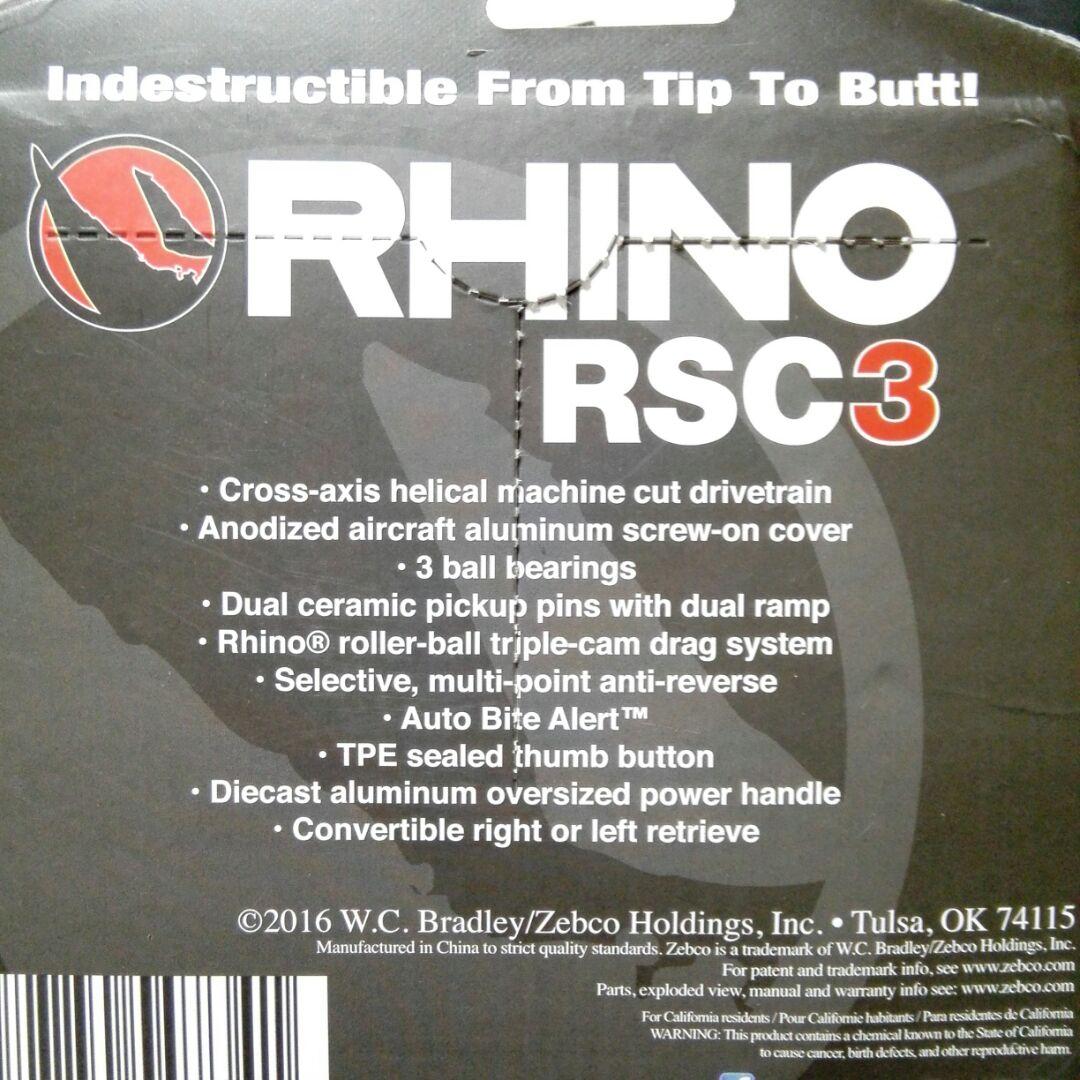 【絶版 ・新品】ゼブコ/Zebco RHINO RSC3 スピンキャストリール