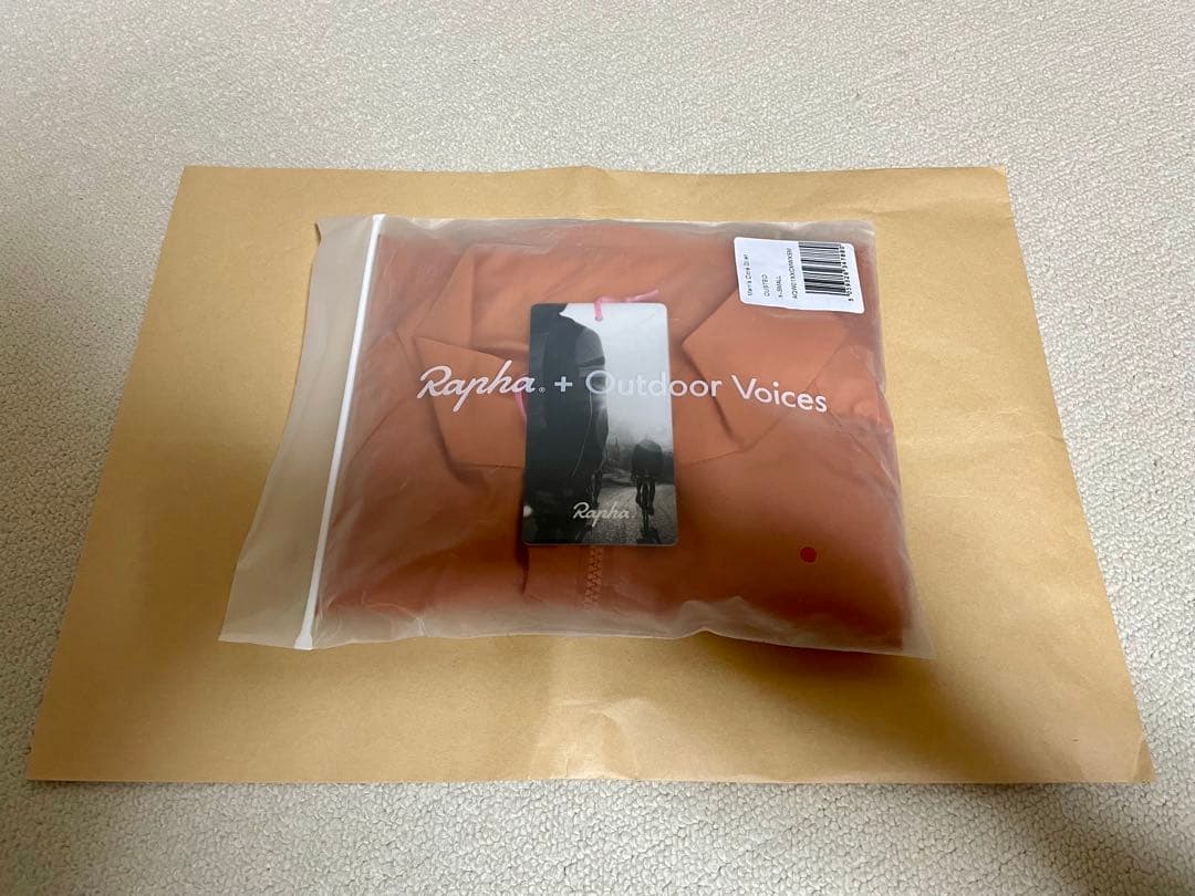 ★新品未使用★めっちゃ綺麗なオレンジ★ Rapha ラファ コア ジレ ベスト