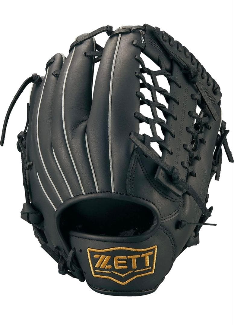 ゼット(ZETT) 軟式野球 グラブ オールラウンド用 右投げ用ブラック