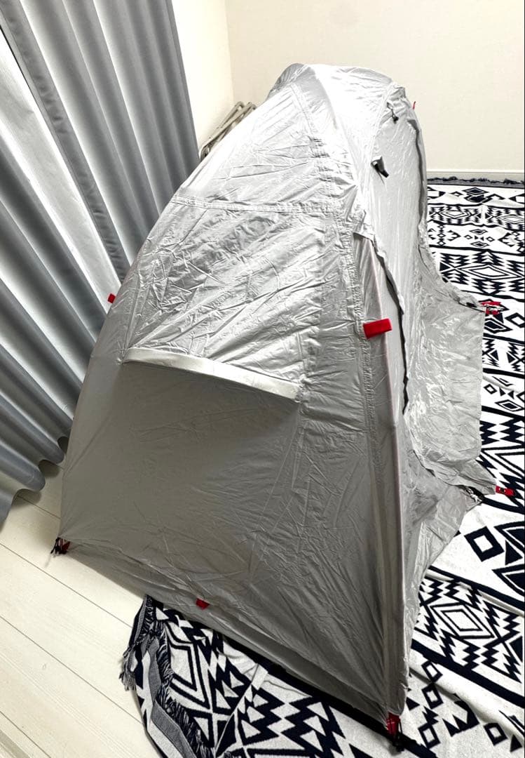 【美品】FIELDOOR　フィールドキャンプドーム100ライト　超軽量　山岳用