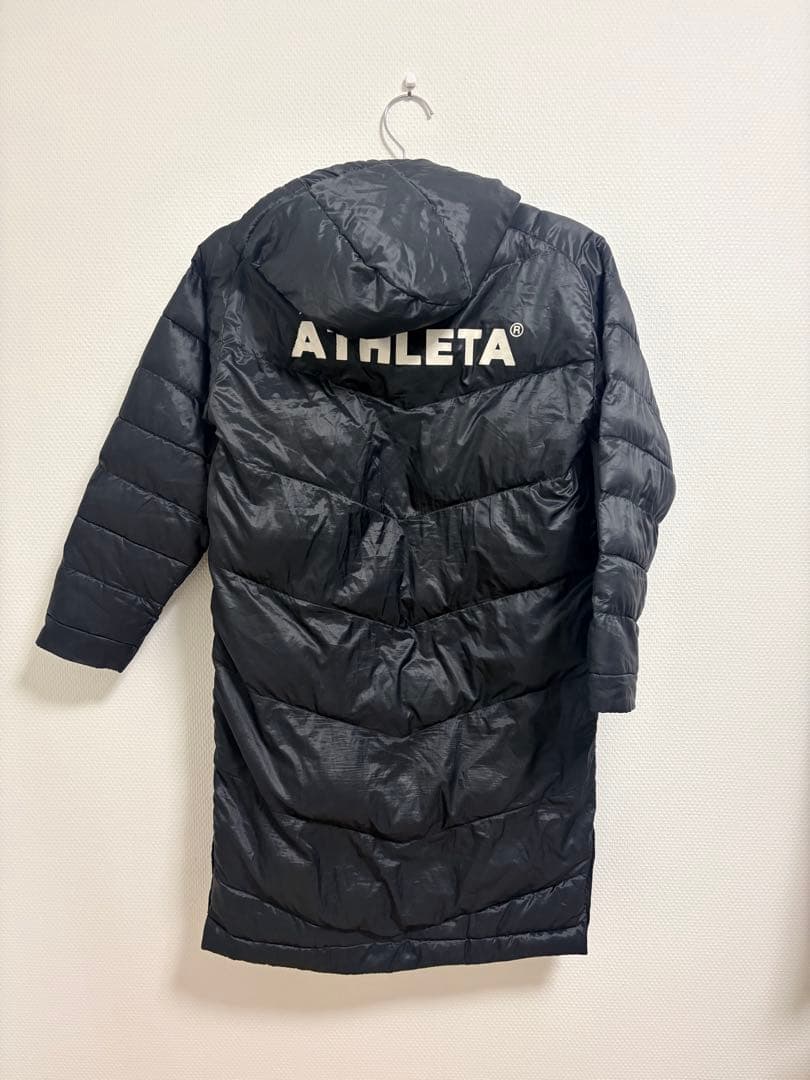 ATHLETA 黒 ベンチコート　140
