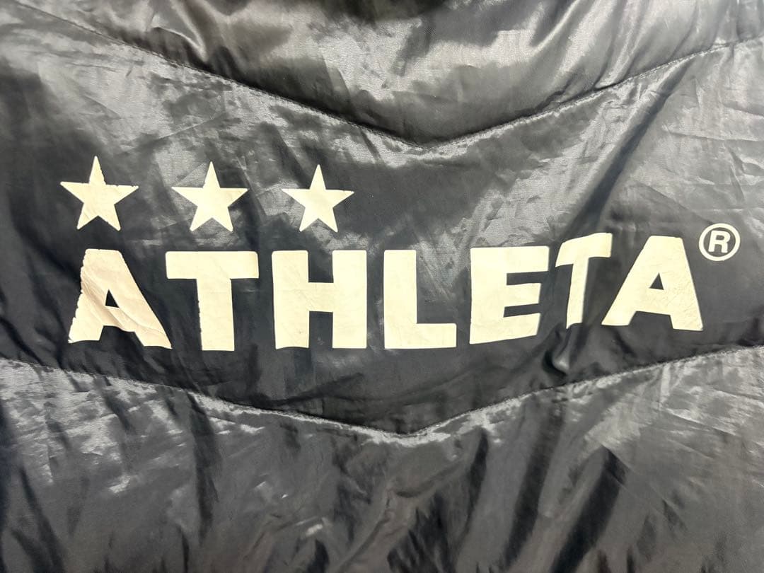 ATHLETA 黒 ベンチコート　140