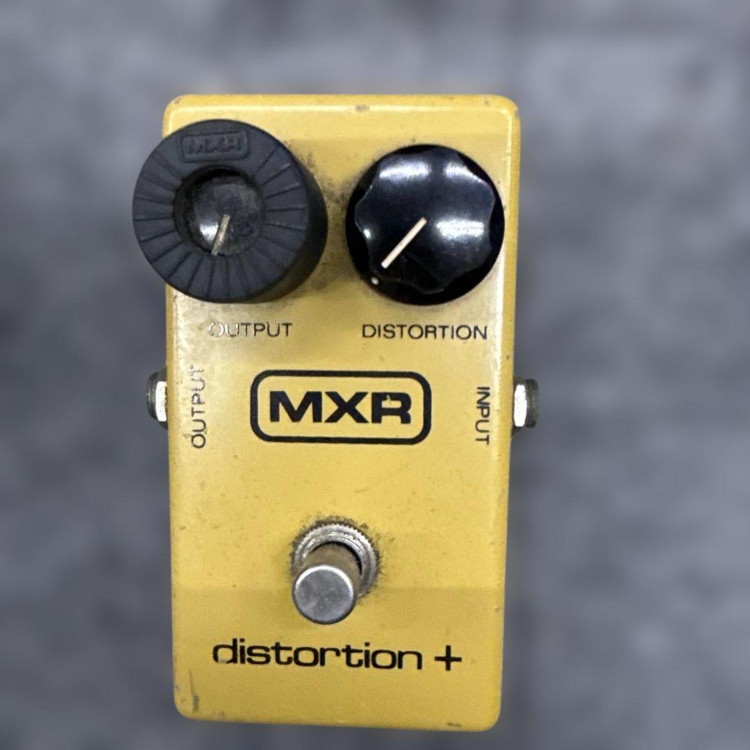 MXR Distortion + エフェクター動作未確認