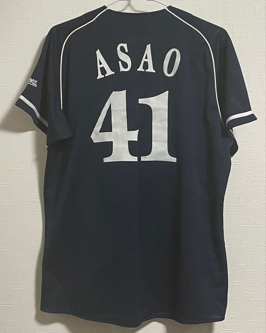 ド*ン様 中日ドラゴンズ 浅尾拓也 ビジター ユニフォーム 刺繍 Lサイズ