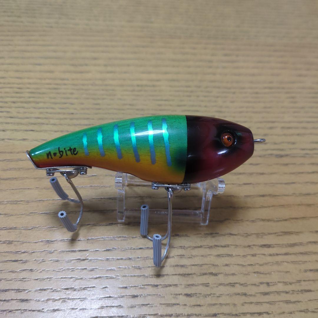 レコード ノーバイト コラボ トップウォーター ヒューズ