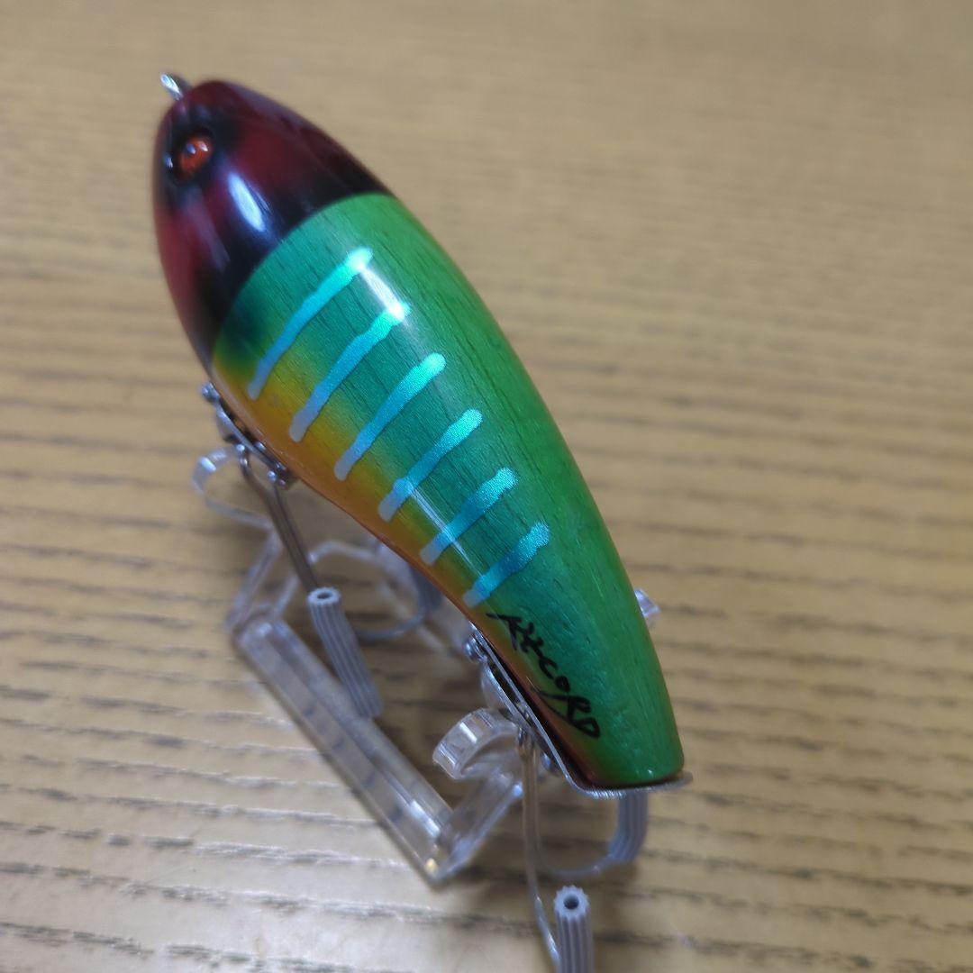 レコード ノーバイト コラボ トップウォーター ヒューズ